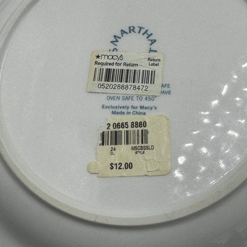 Martha Stewart Bittersweet Branches Salad Plates 9" Set 3 Discontinued - Picture 5 of 7